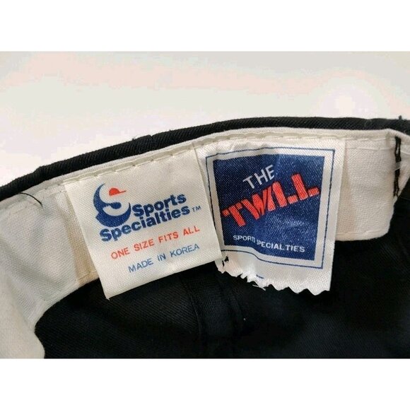 Vintage Sports Specialties New Orleans Saints Script Snapback Hat Cap The Twill - Picture 7 of 9